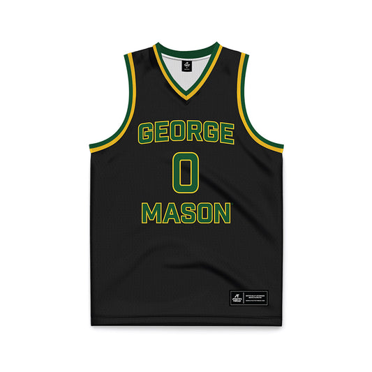 GMU - NCAA Men's Basketball : Masai Troutman - Basketball Jersey-0