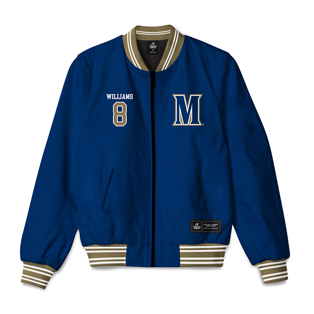 MSMU - NCAA Softball : Taylor Williams - Bomber Jacket-0
