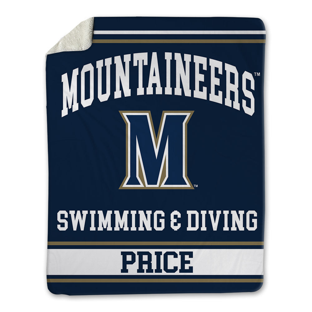 MSMU - NCAA Women's Swimming & Diving : Megan Price - Blanket-0