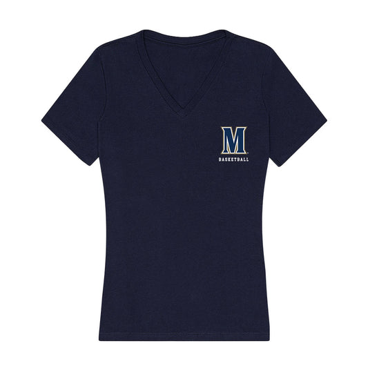 MSMU - NCAA Women's Basketball : Berlynn Carlson - Women's V-Neck T-Shirt-0