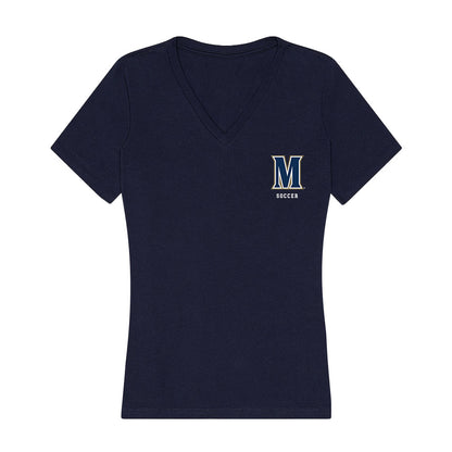MSMU - NCAA Women's Soccer : Ines Gama Ferreira - Women's V-Neck T-Shirt-0