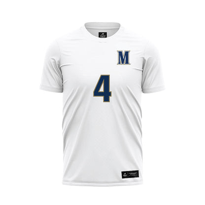 MSMU - NCAA Men's Soccer : Maksymilian Czyz - White Soccer Jersey-0