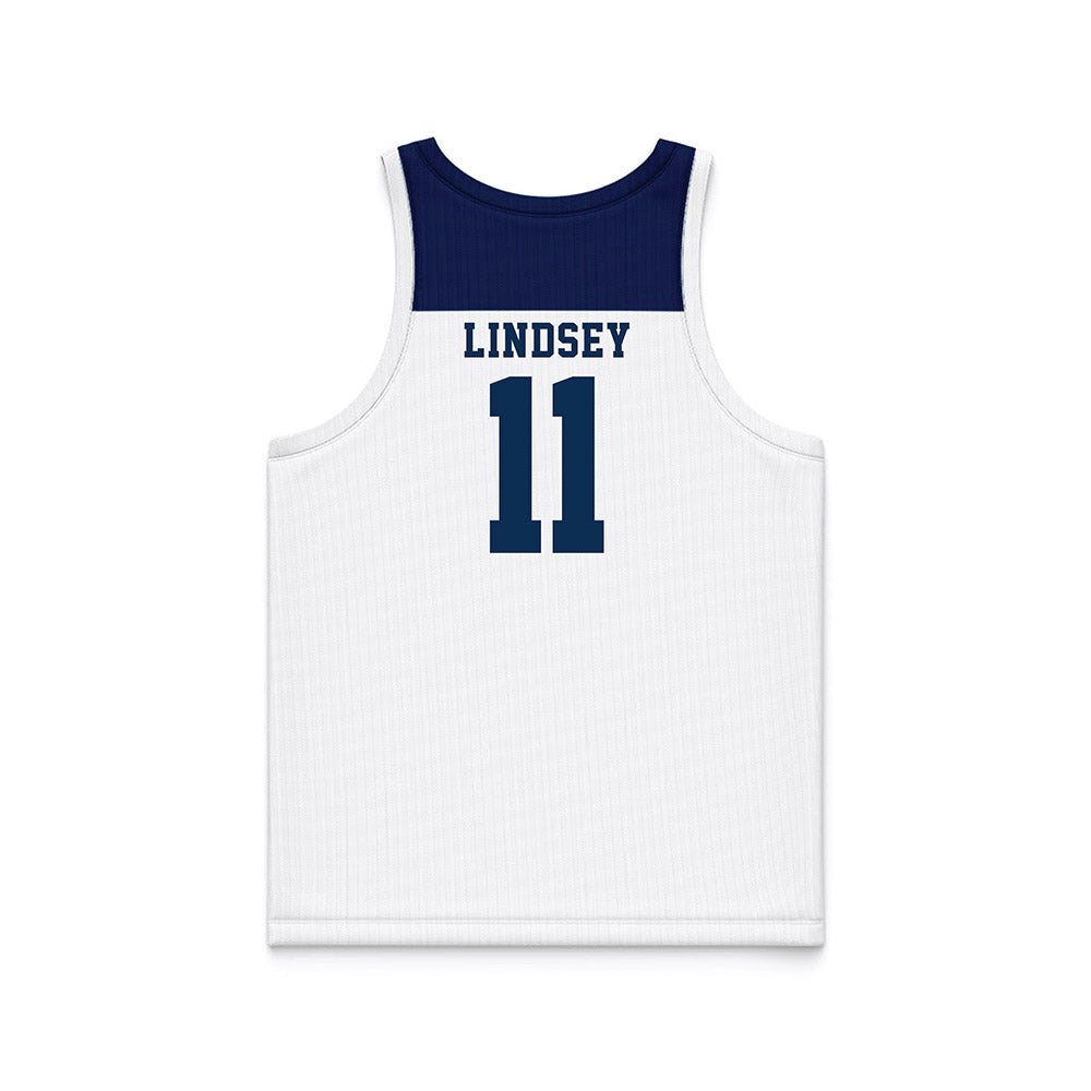 MSMU - NCAA Women's Basketball : Kayla Lindsey - White Basketball Jersey-1