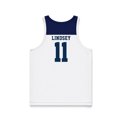 MSMU - NCAA Women's Basketball : Kayla Lindsey - White Basketball Jersey-1