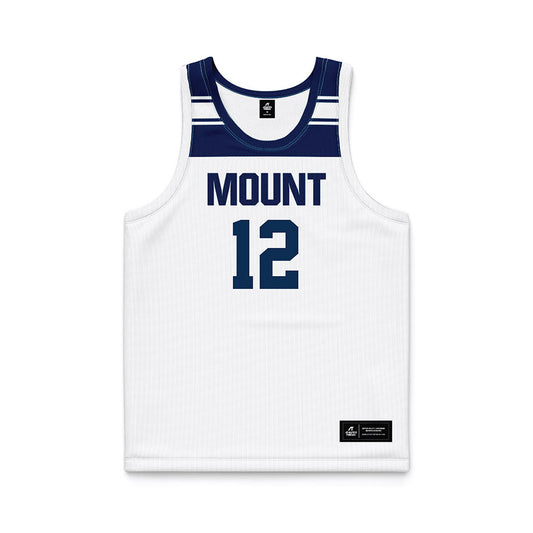 MSMU - NCAA Women's Basketball : Giana Hoddinott - White Basketball Jersey-0