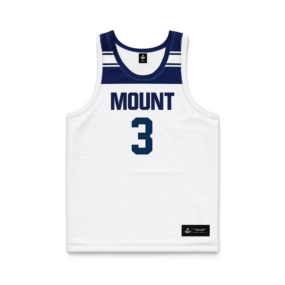 MSMU - NCAA Women's Basketball : Wesleigh Ferguson - White Basketball Jersey-0