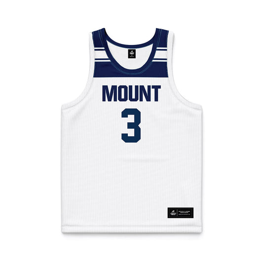 MSMU - NCAA Women's Basketball : Wesleigh Ferguson - White Basketball Jersey-0