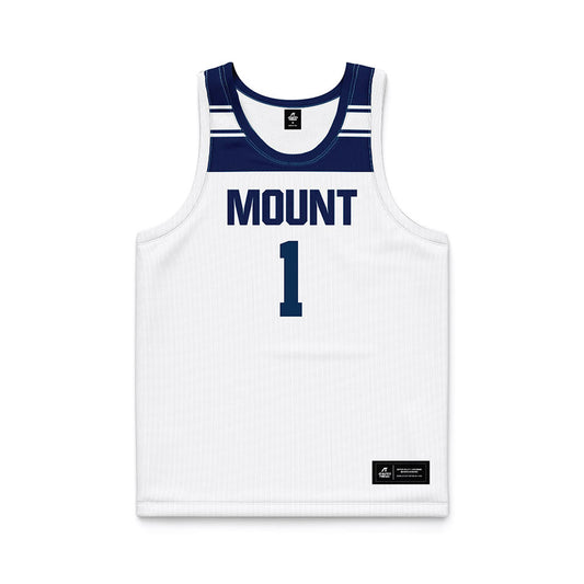 MSMU - NCAA Women's Basketball : Berlynn Carlson - White Basketball Jersey-0