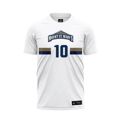 MSMU - NCAA Women's Soccer : Ines Gama Ferreira - White Soccer Jersey-0