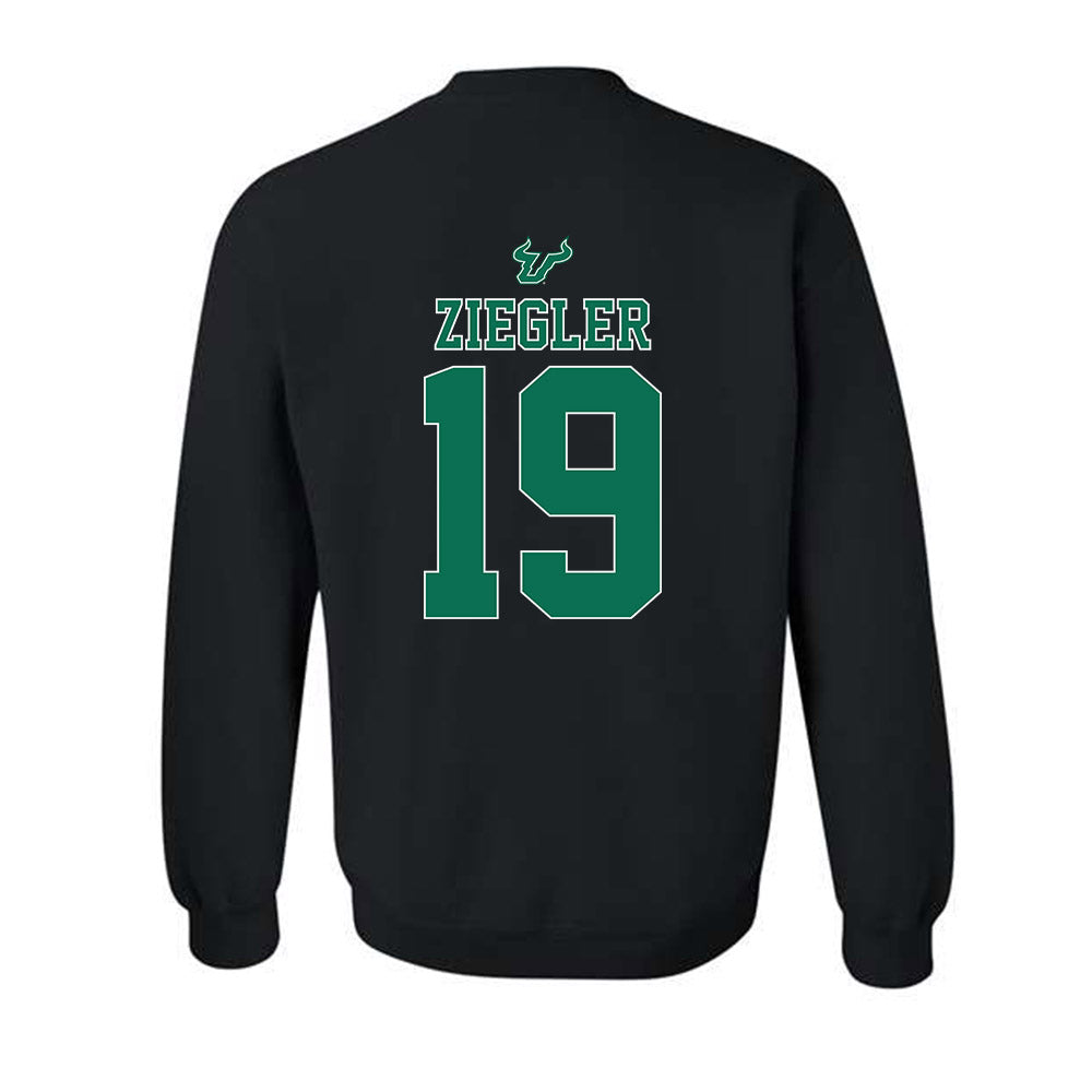 USF - NCAA Women's Lacrosse : Kennedy Ziegler - The Debut Win Crewneck Sweatshirt-1