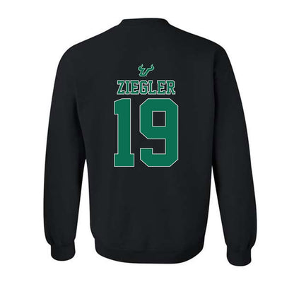 USF - NCAA Women's Lacrosse : Kennedy Ziegler - The Debut Win Crewneck Sweatshirt-1