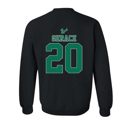 USF - NCAA Women's Lacrosse : Bella Gerace - The Debut Win Crewneck Sweatshirt-1