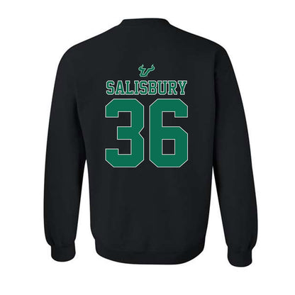 USF - NCAA Women's Lacrosse : Jordan Salisbury - The Debut Win Crewneck Sweatshirt-1