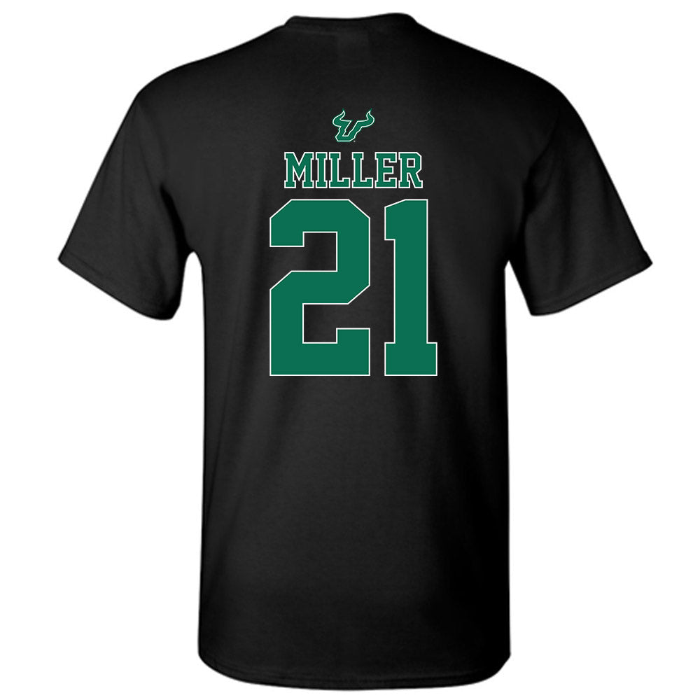 USF - NCAA Women's Lacrosse : Hayden Miller - The Debut Win T-Shirt-1