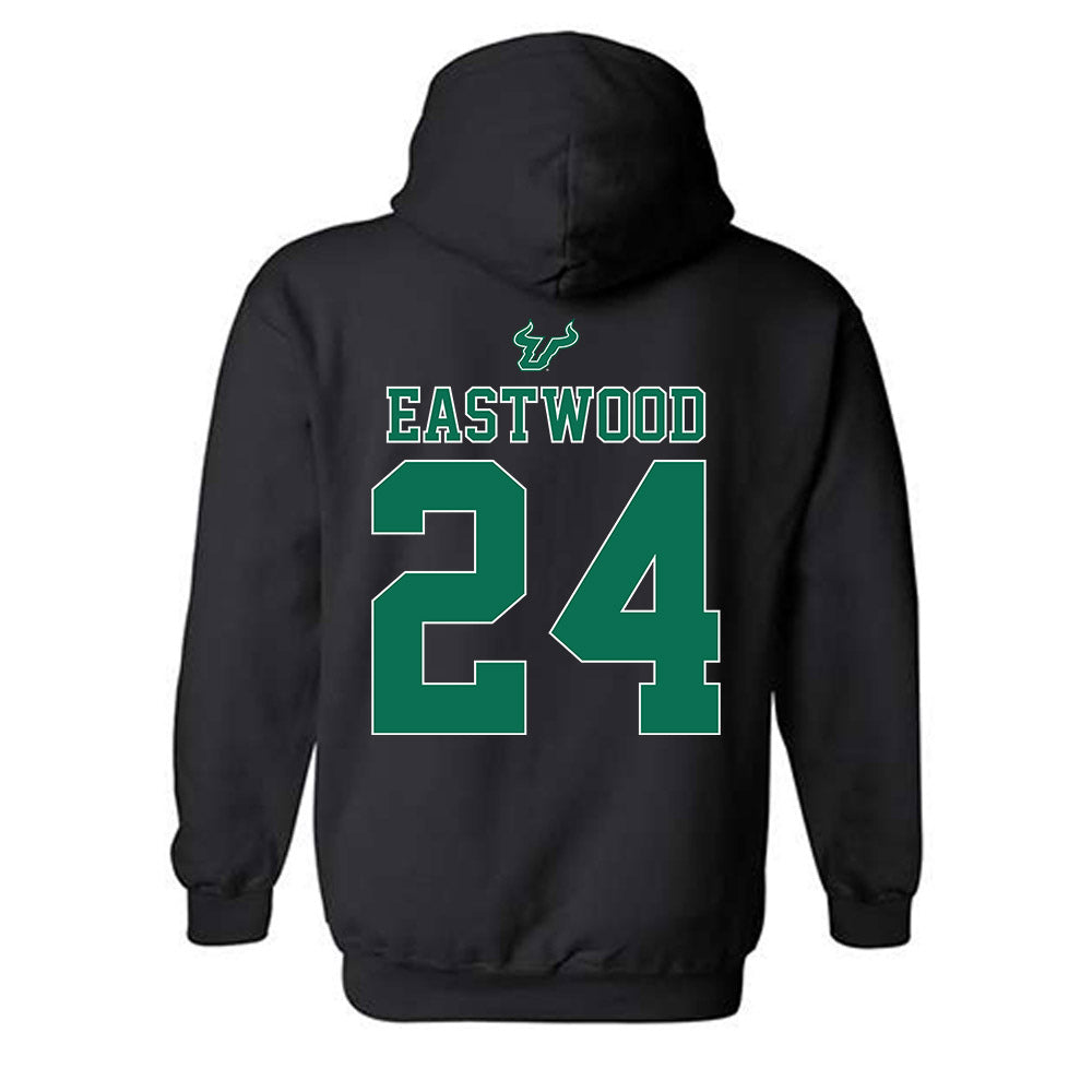 USF - NCAA Women's Lacrosse : Natalie Eastwood - The Debut Win Hooded Sweatshirt-1