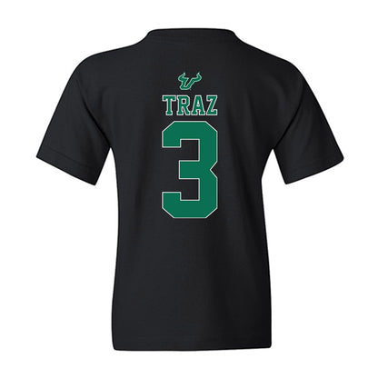 USF - NCAA Women's Lacrosse : Elle Traz - The Debut Win Youth T-Shirt-1