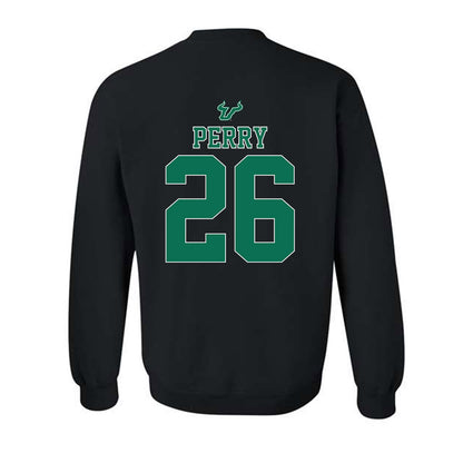 USF - NCAA Women's Lacrosse : morgan perry - The Debut Win Crewneck Sweatshirt-1