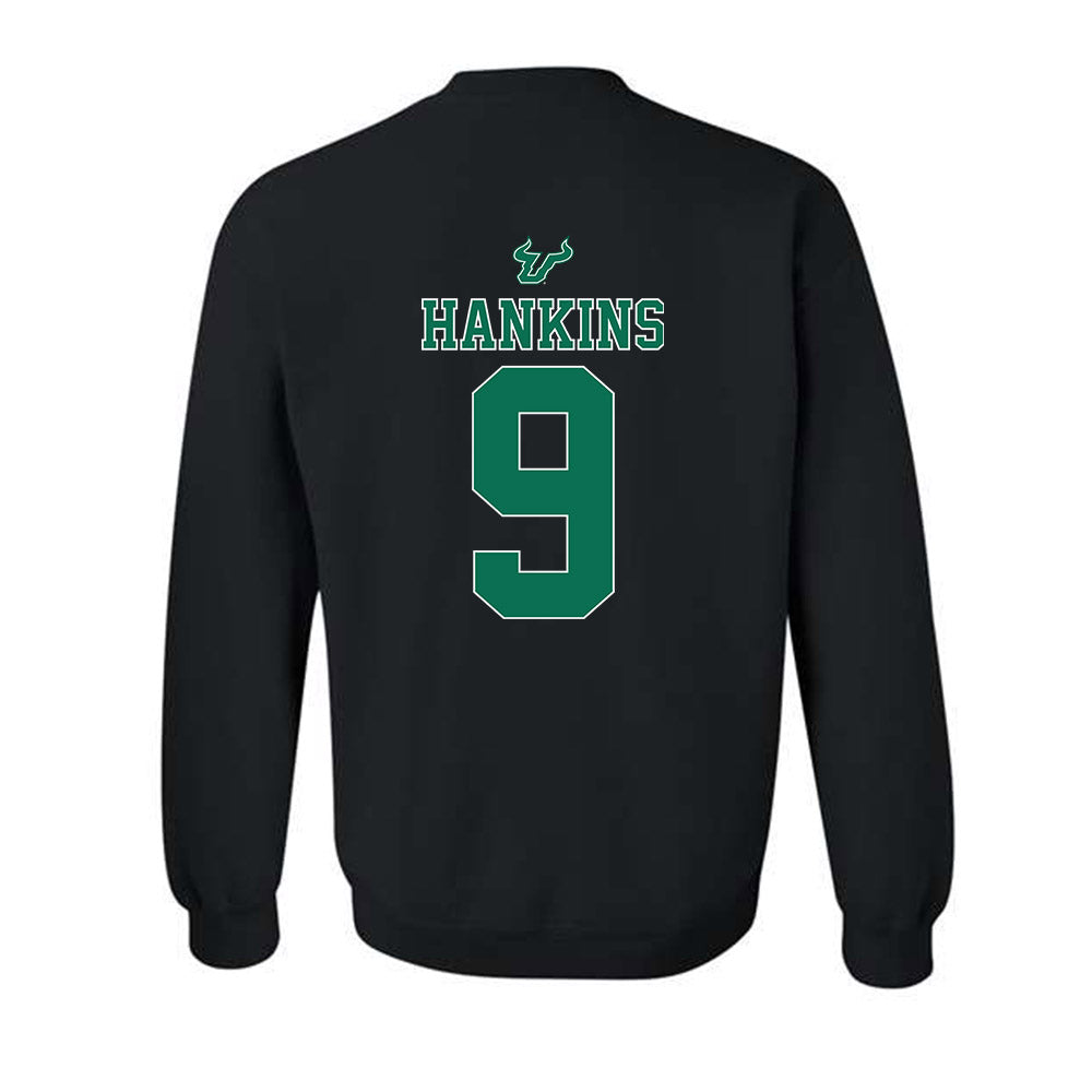 USF - NCAA Women's Lacrosse : Lucy Hankins - The Debut Win Crewneck Sweatshirt-1