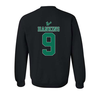 USF - NCAA Women's Lacrosse : Lucy Hankins - The Debut Win Crewneck Sweatshirt-1