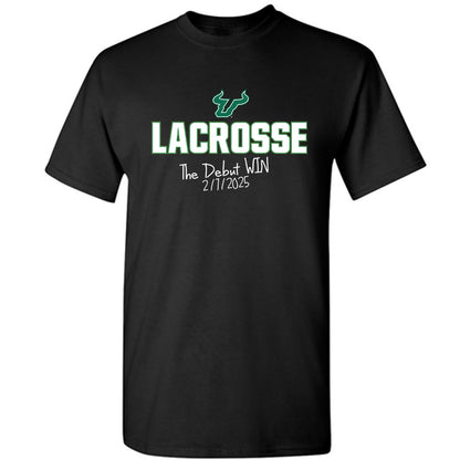 USF - NCAA Women's Lacrosse : Elle Traz - The Debut Win T-Shirt-0