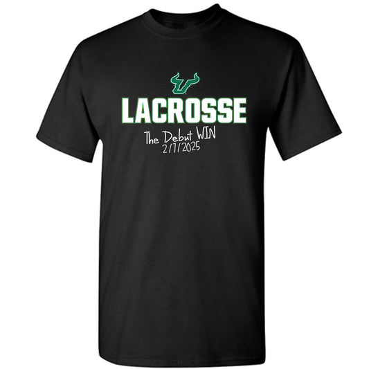 USF - NCAA Women's Lacrosse : Alex Whitecliffe - The Debut Win T-Shirt-0