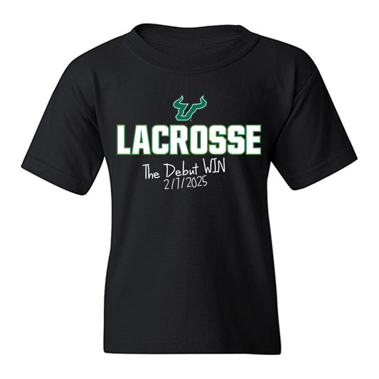 USF - NCAA Women's Lacrosse : Alexa Lang - The Debut Win Youth T-Shirt-0