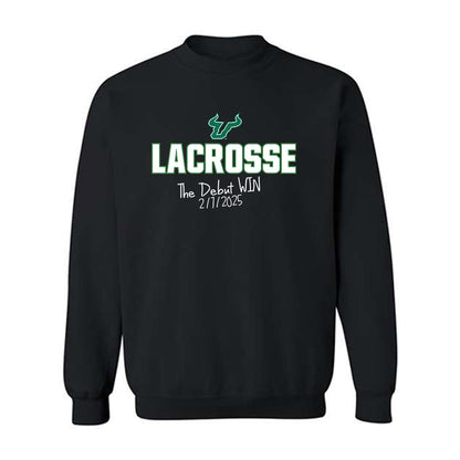 USF - NCAA Women's Lacrosse : Sofia Chepenik - The Debut Win Crewneck Sweatshirt-0