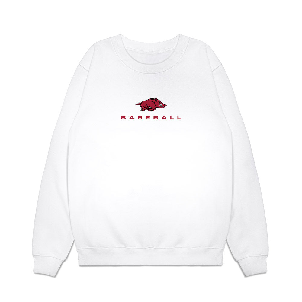 Arkansas - NCAA Baseball : - Roster Premium Crewneck Sweatshirt-0