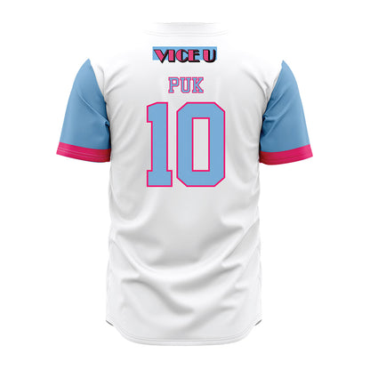 FIU - NCAA Baseball : Owen Puk - Miami Vice Jersey-1