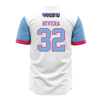 FIU - NCAA Baseball : Nelson Rivera - Miami Vice Jersey-1