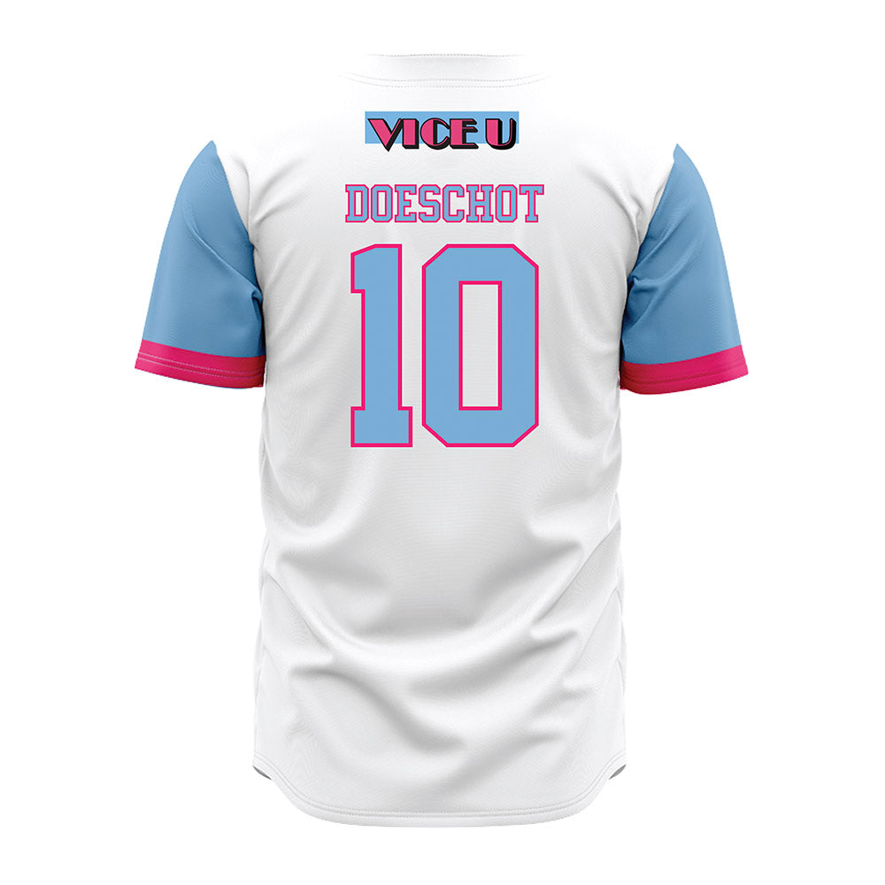 FIU - NCAA Baseball : Boston Doeschot - Miami Vice Jersey-1