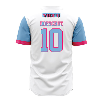 FIU - NCAA Baseball : Boston Doeschot - Miami Vice Jersey-1