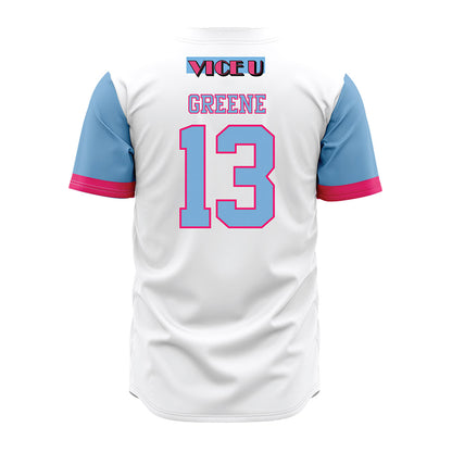 FIU - NCAA Baseball : Bryce Greene - Miami Vice Jersey-1