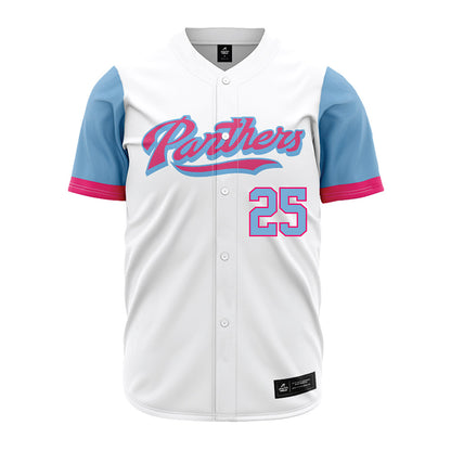 FIU - NCAA Baseball : Quin Mcmanmon - Miami Vice Jersey-0