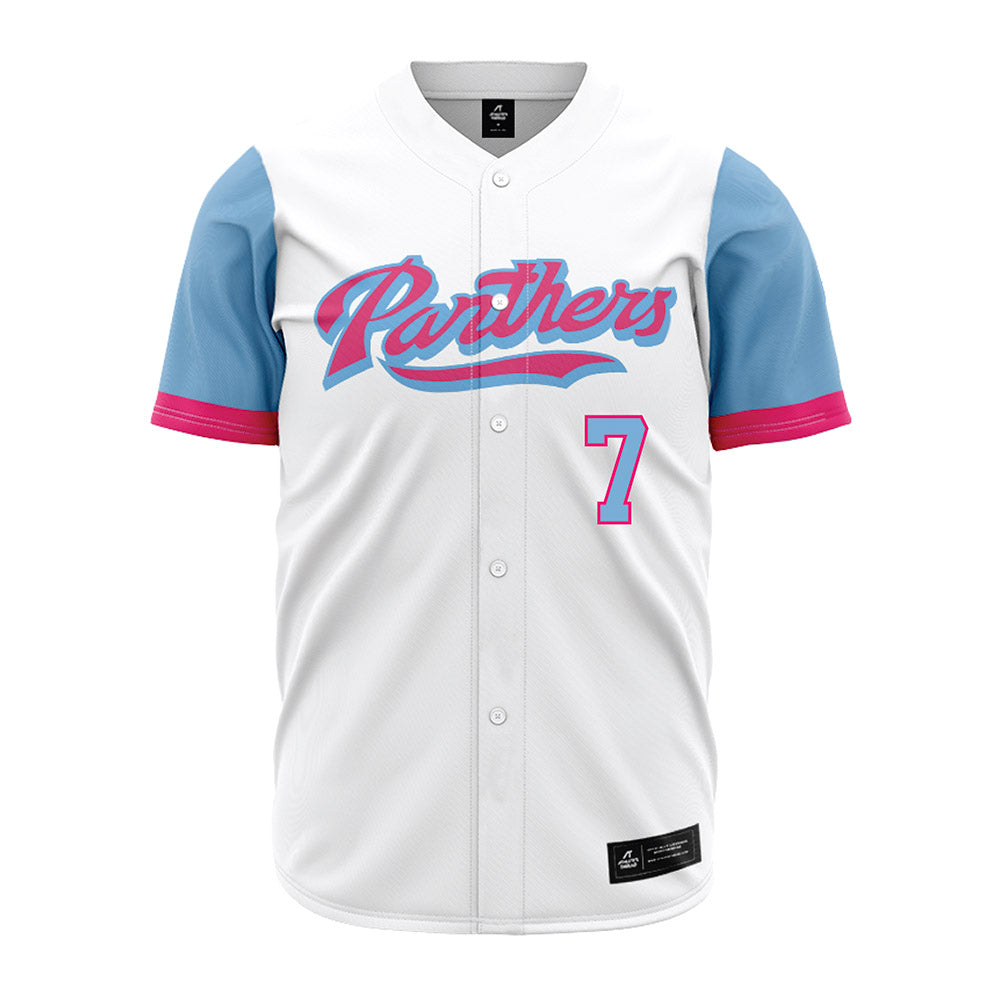 FIU - NCAA Baseball : Enrique Sierra - Miami Vice Jersey-0