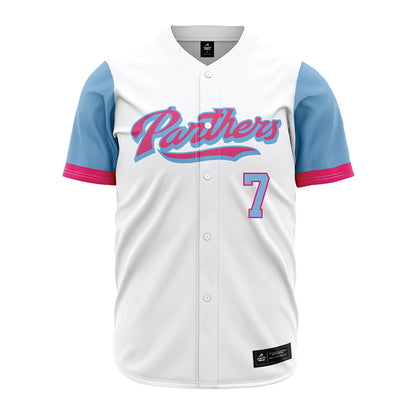 FIU - NCAA Baseball : Enrique Sierra - Miami Vice Jersey-0