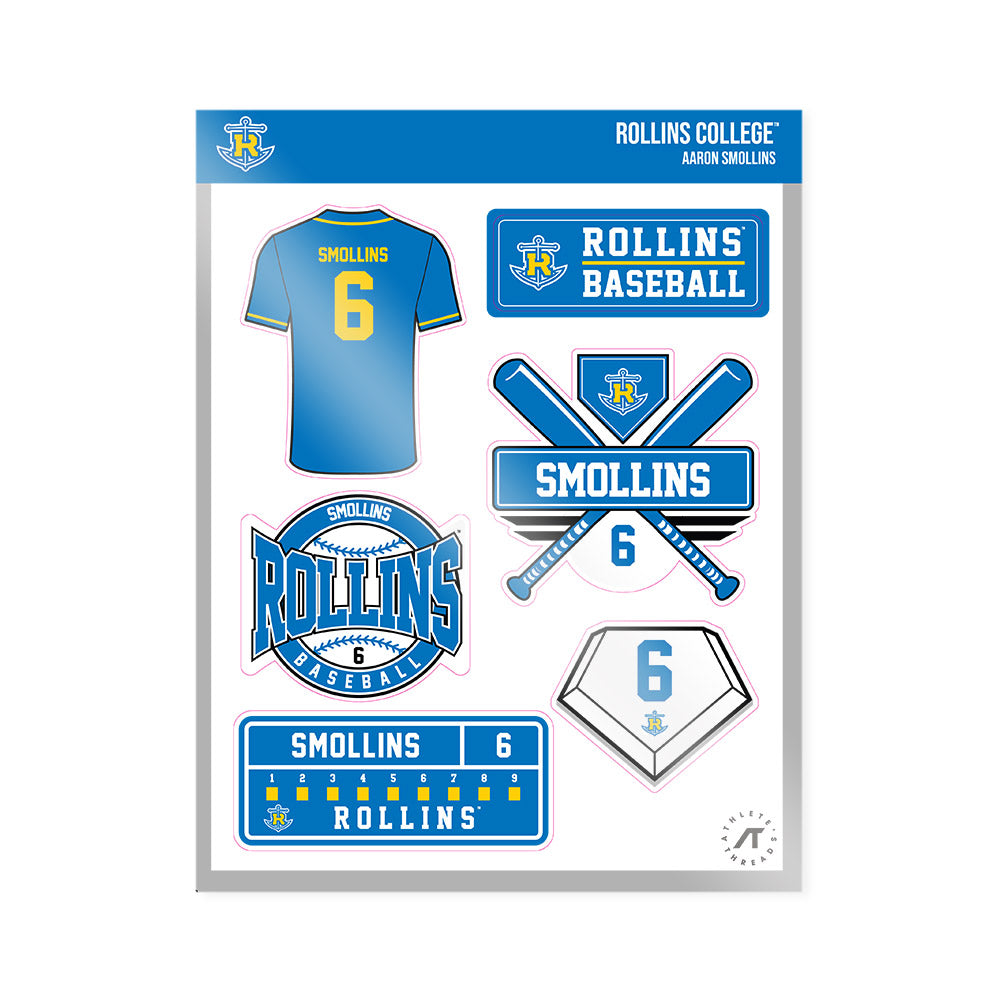 Rollins - NCAA Baseball : Aaron Smollins - Sticker Sheet-0