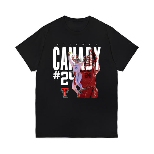Texas Tech - NCAA Softball : NiJaree Canady - Collage Premium T-Shirt-0