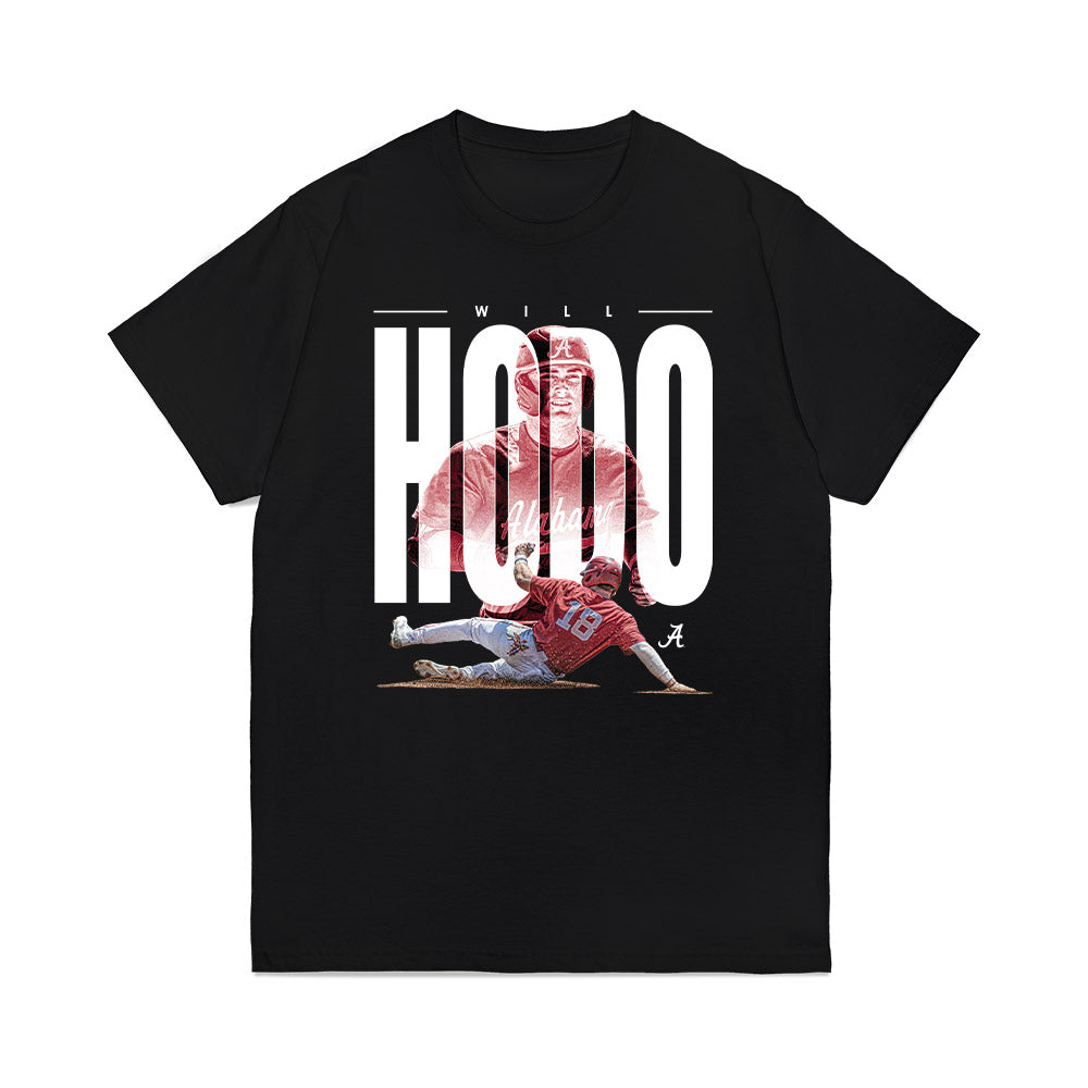 Alabama - NCAA Baseball : Will Hodo - Collage Premium T-Shirt-0