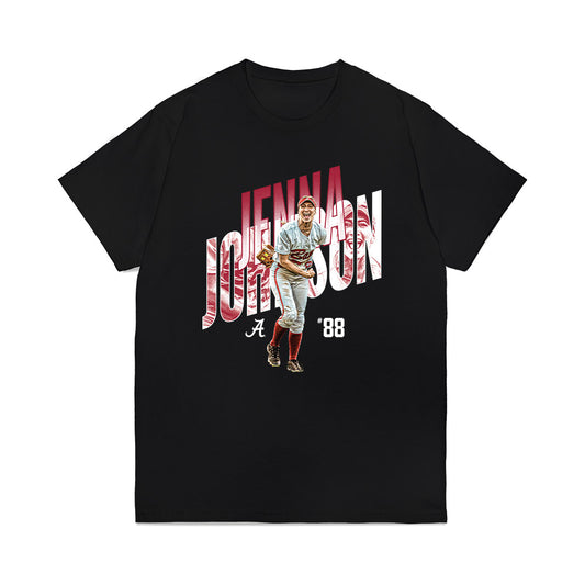 Alabama - Softball Alumni : Jenna Johnson - Collage Premium T-Shirt-0