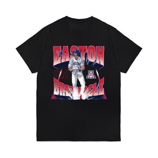 Arizona - NCAA Baseball : Easton Breyfogle - Collage Premium T-Shirt-0
