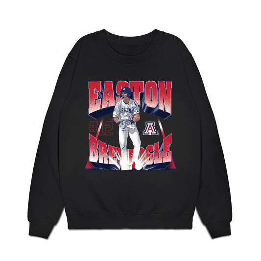 Arizona - NCAA Baseball : Easton Breyfogle - Collage Premium Crewneck Sweatshirt-0