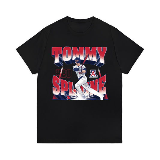 Arizona - NCAA Baseball : Tommy Splaine - Premium T-Shirt-0