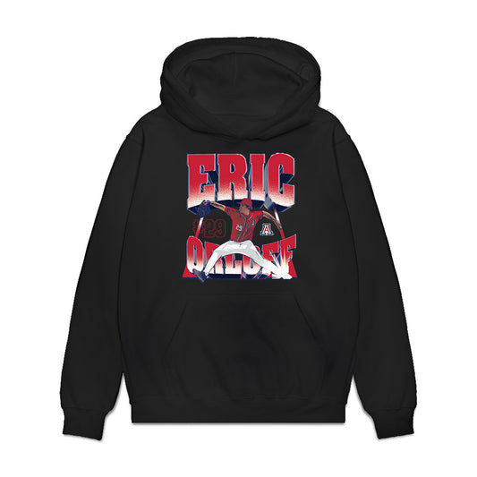 Arizona - NCAA Baseball : Eric Orloff - Premium Hooded Sweatshirt-0