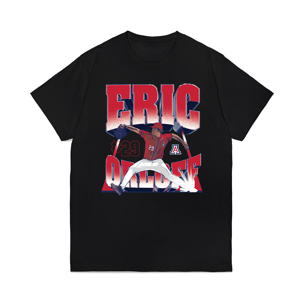 Arizona - NCAA Baseball : Eric Orloff - Premium T-Shirt-0