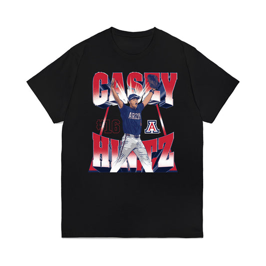 Arizona - NCAA Baseball : Casey Hintz - Premium T-Shirt-0