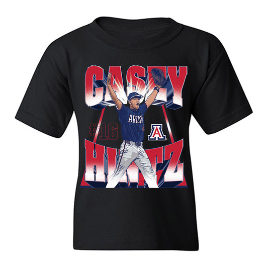 Arizona - NCAA Baseball : Casey Hintz - Youth T-Shirt-0