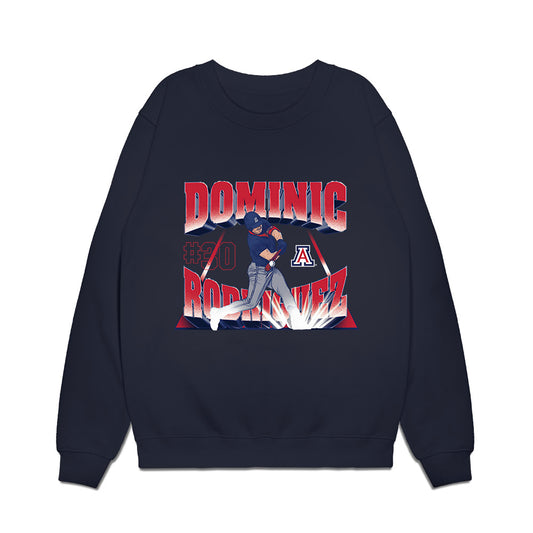 Arizona - NCAA Baseball : Dominic Rodriguez - Premium Crewneck Sweatshirt-0