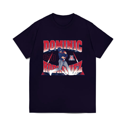 Arizona - NCAA Baseball : Dominic Rodriguez - Premium T-Shirt-0