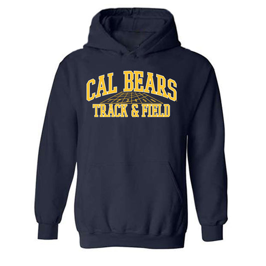 UC Berkeley - NCAA Men's Track & Field : Brandon Cheeks II - Sports Shersey Hooded Sweatshirt-0